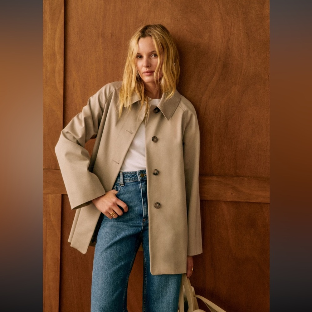 Sezane Carter Jacket 2 Light Beige